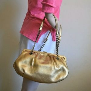 Metallic Gold Michael Kors Handbag